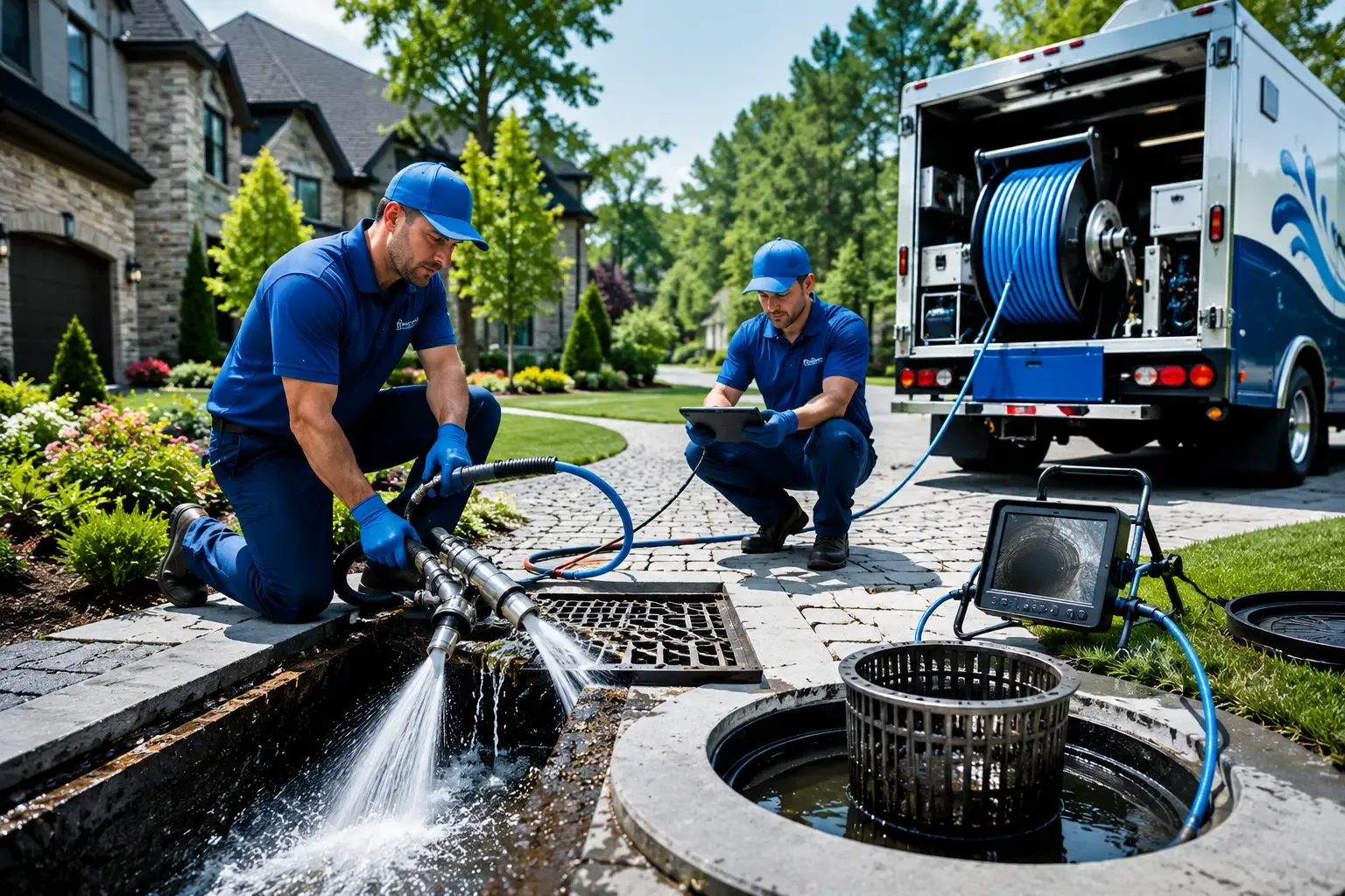 Local outdoor drain cleaning professionals in Old Lyme, CT